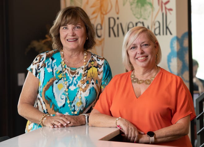 Cindi Englefield (left) and Mary McCarthy co-founded Accelerating Angels in 2022 with the goal of providing seed capital to early-stage women-owned businesses. (Photo by Tim Johnson)